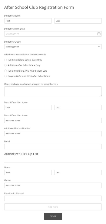 Free Forms 247FormsBuilder