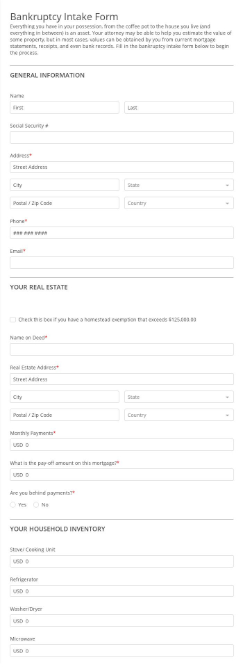 Free Forms 247FormsBuilder