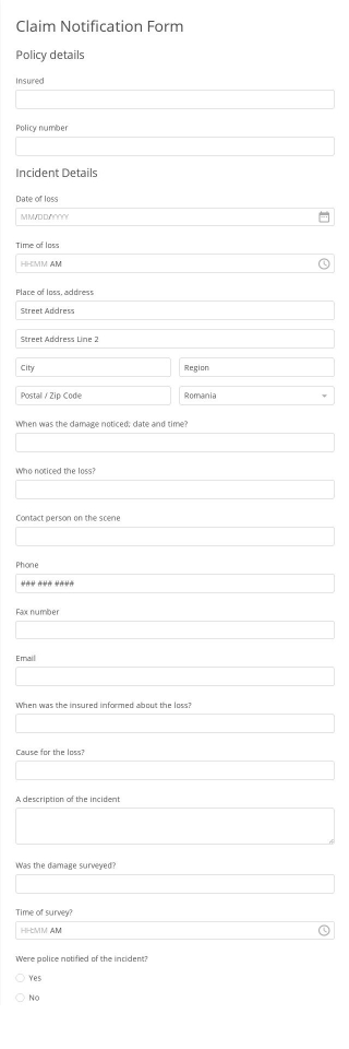 Free Forms 247FormsBuilder