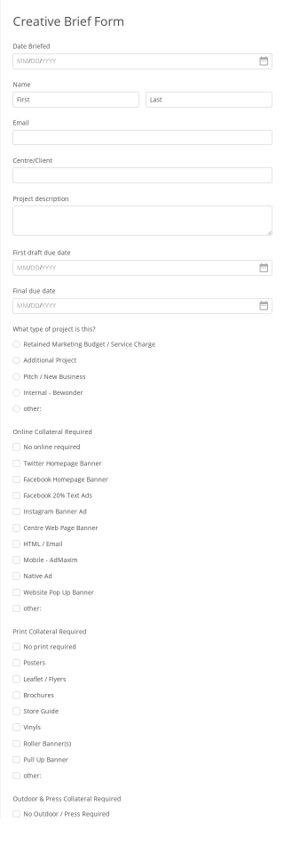 Free Forms 247FormsBuilder