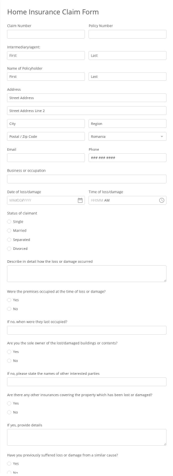 Free Forms 247FormsBuilder