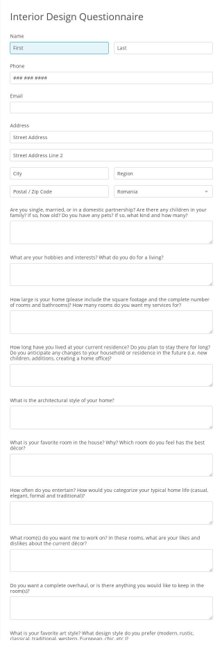 Free Forms 247FormsBuilder
