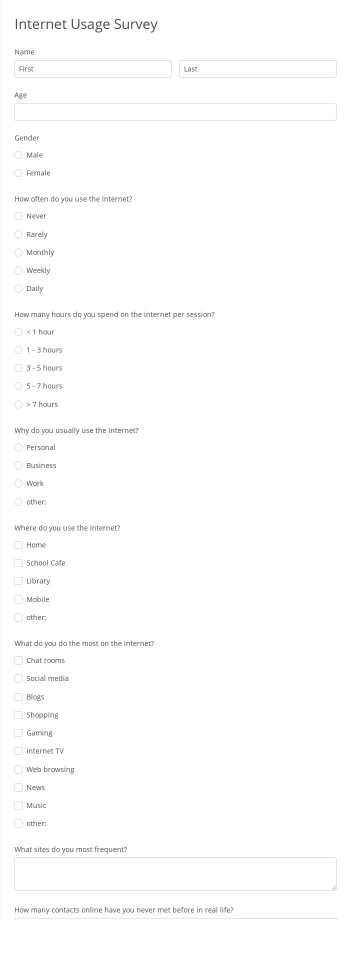 Free Forms 247FormsBuilder