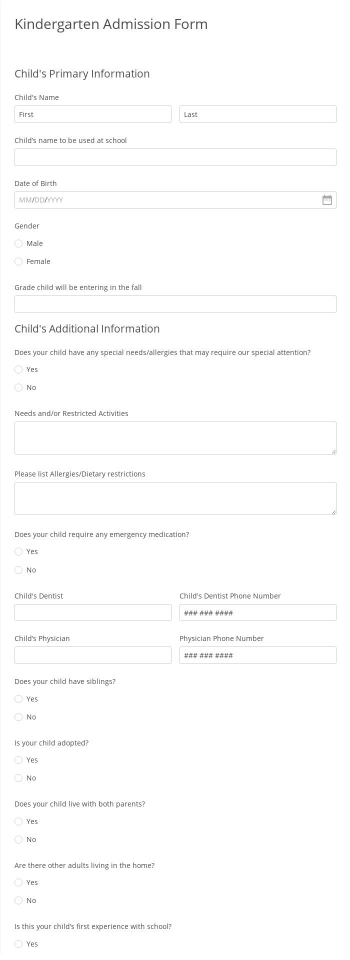 Free Forms 247FormsBuilder