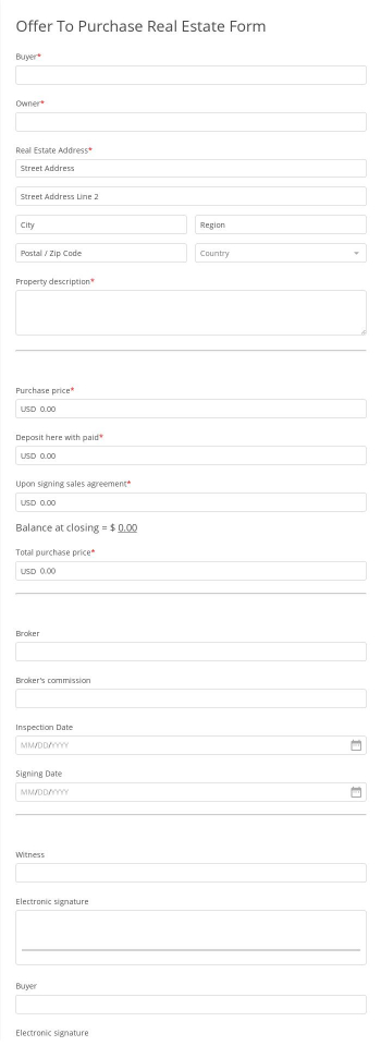 Free Forms 247FormsBuilder