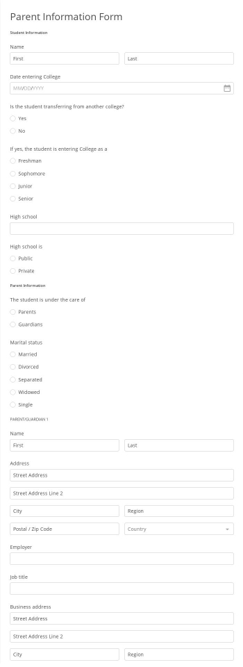 Free Forms 247FormsBuilder