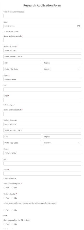 Free Forms 247FormsBuilder