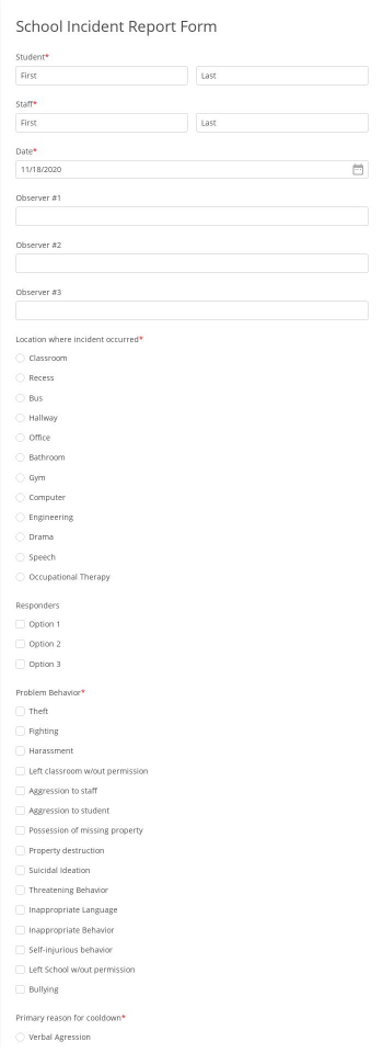 Free Forms 247FormsBuilder