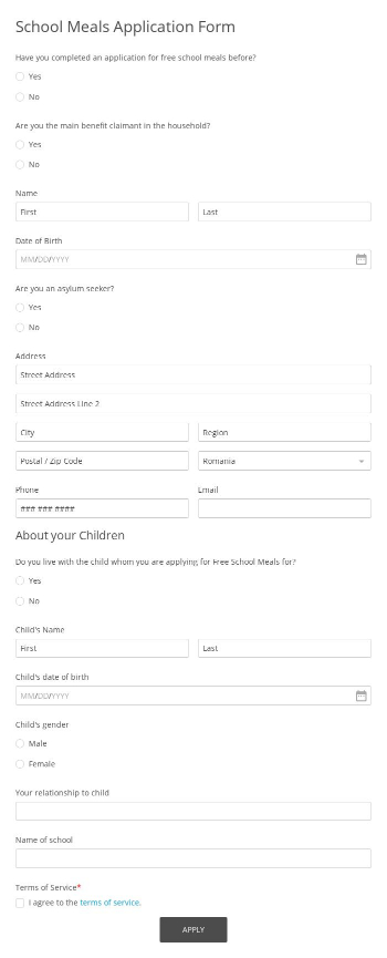 Free Forms 247FormsBuilder