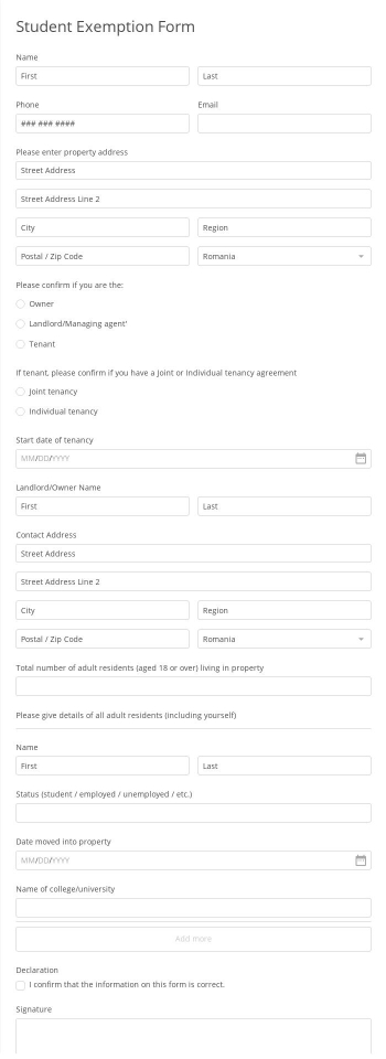Free Forms 247FormsBuilder