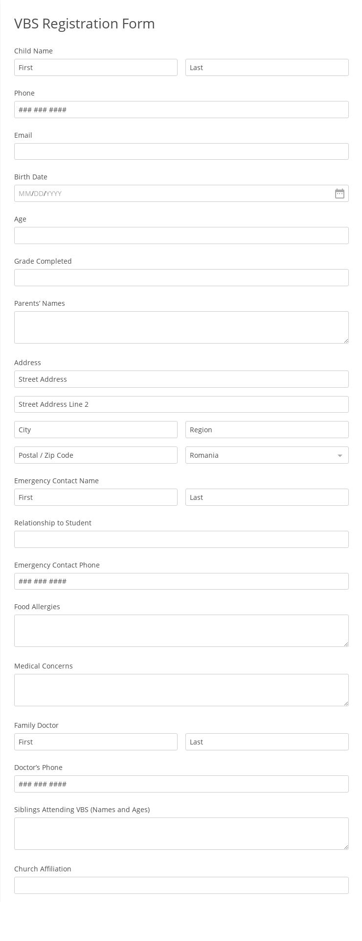 Free Forms 247FormsBuilder